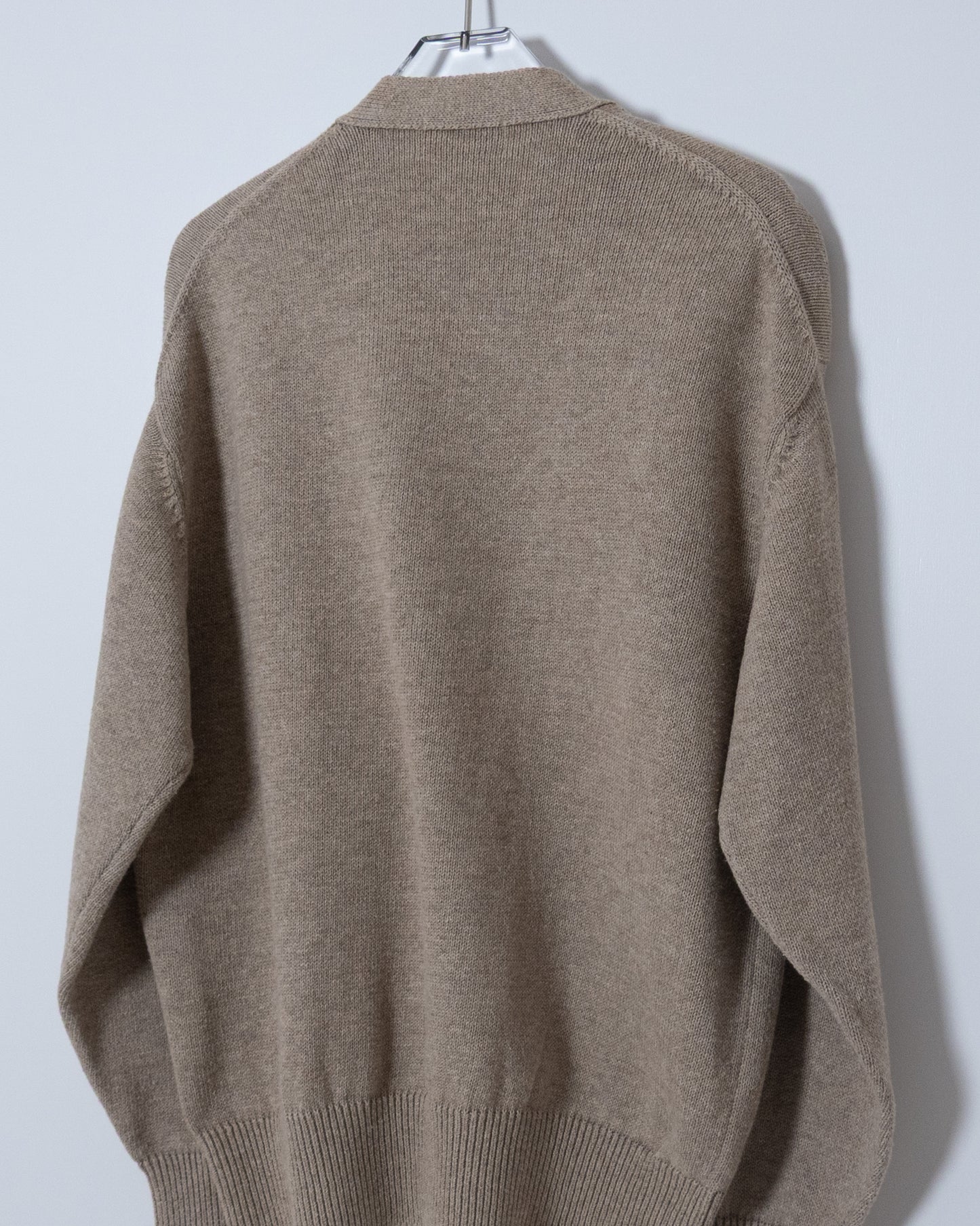 "COMME des GARCONS HOMME" cotton hemp knit cardigan