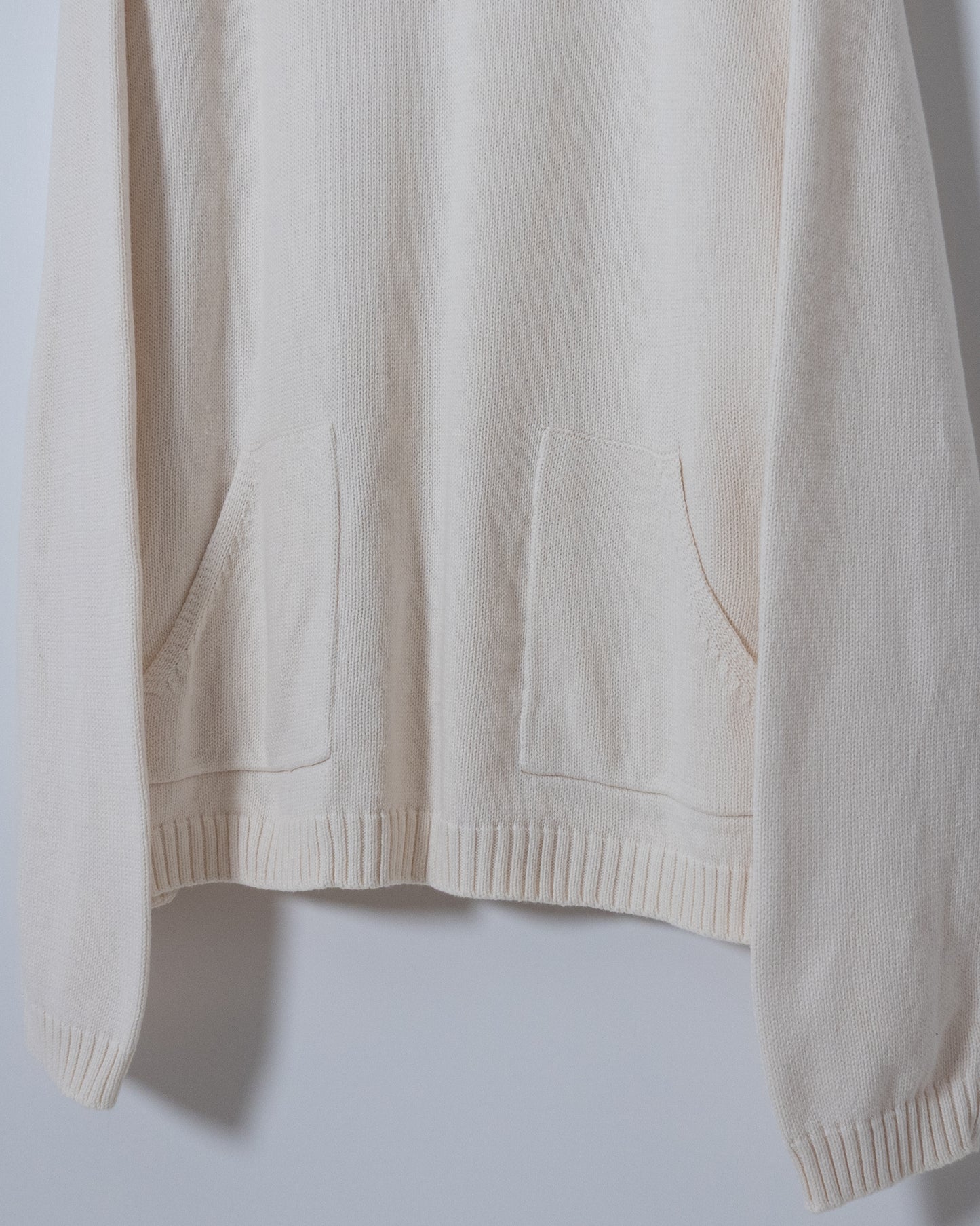 "ST JOHN'S BAY" cotton knit hoodie