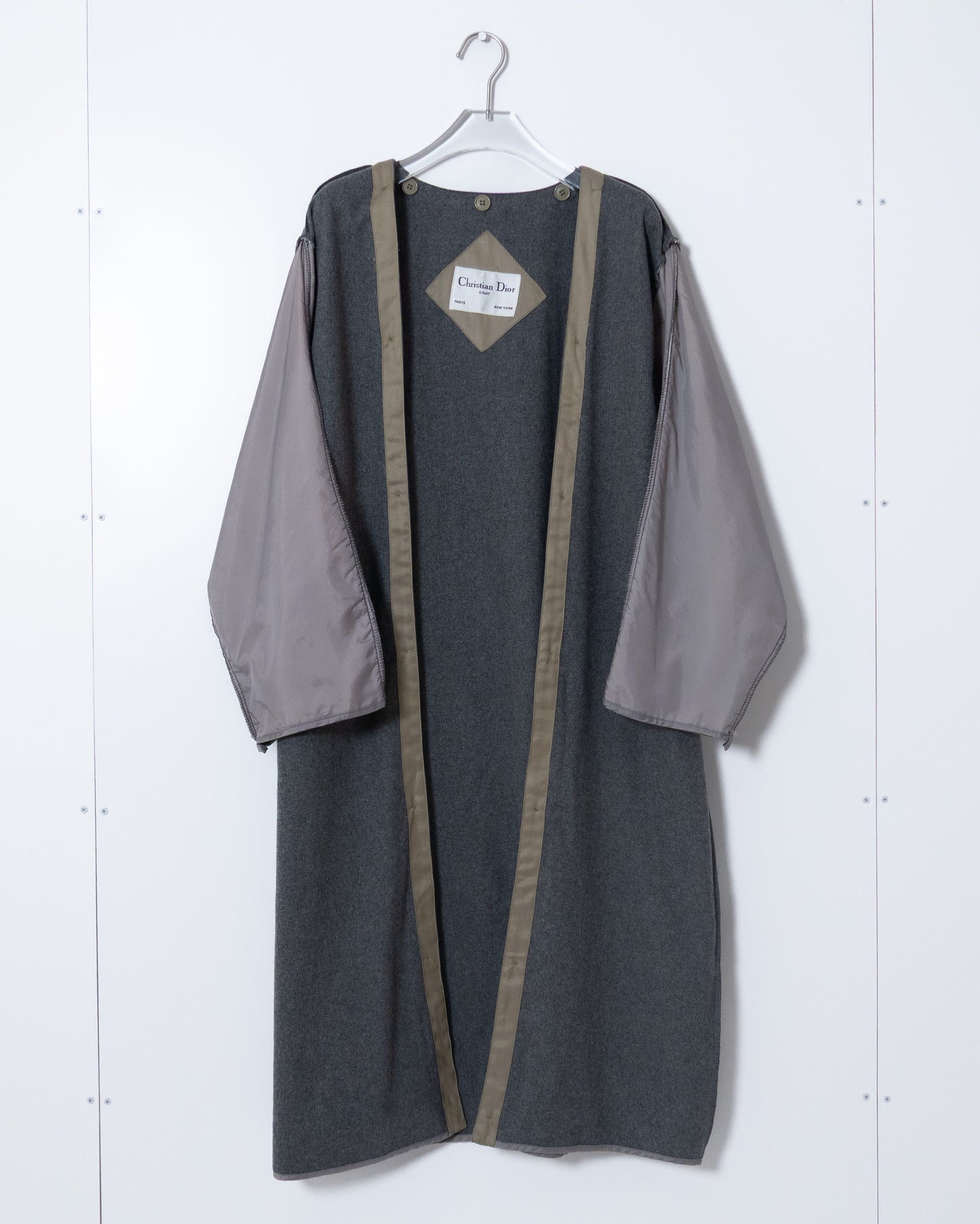 “Christian Dior” maxi length trench coat