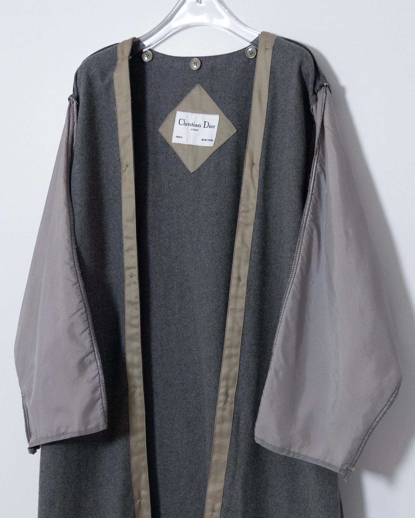 “Christian Dior” maxi length trench coat