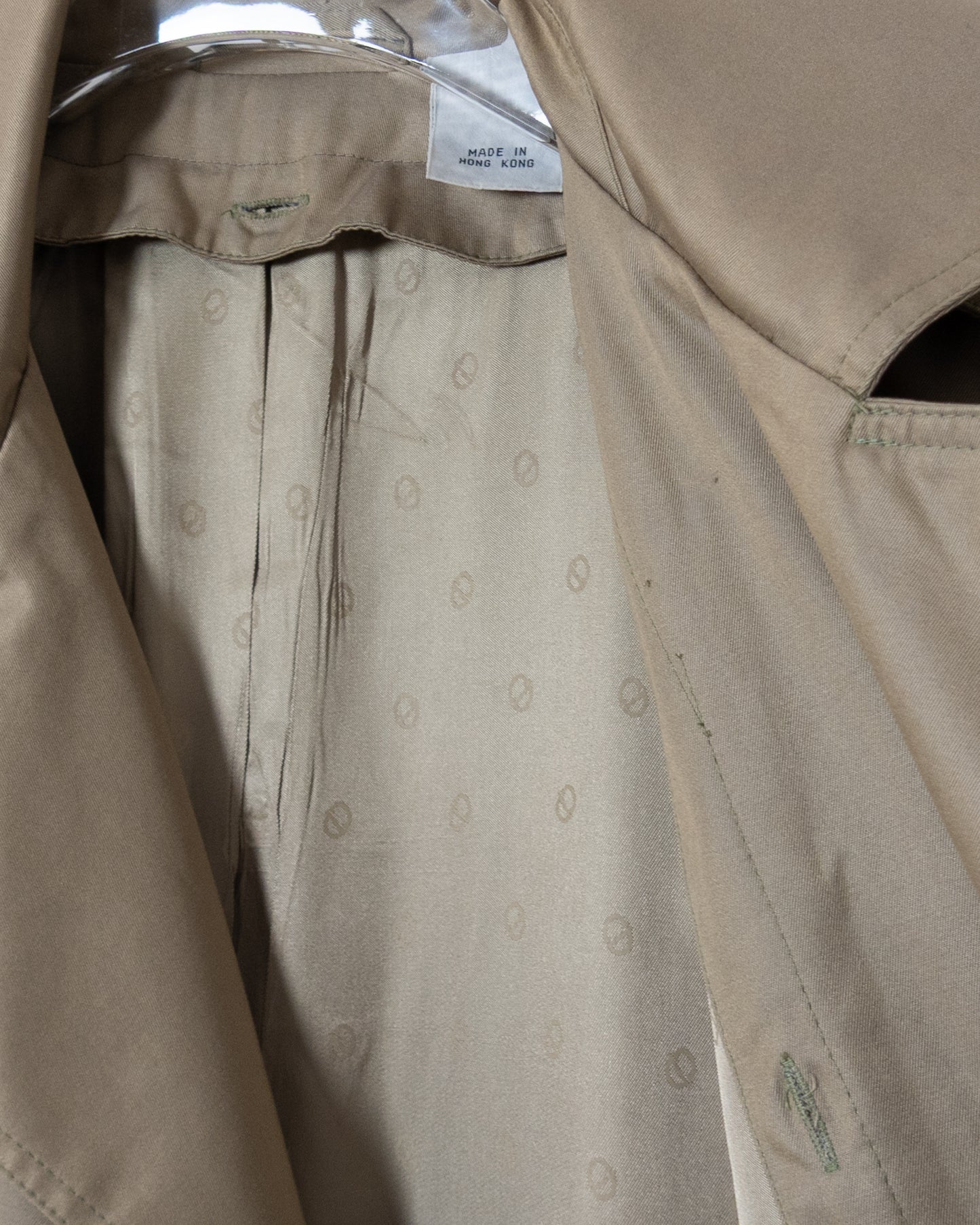 “Christian Dior” maxi length trench coat