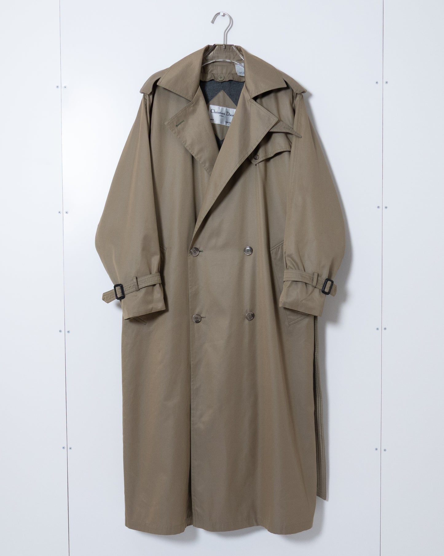 “Christian Dior” maxi length trench coat