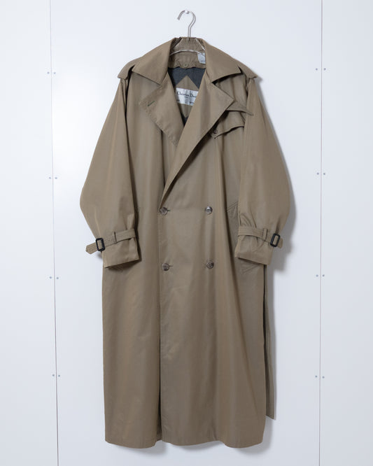 “Christian Dior” maxi length trench coat