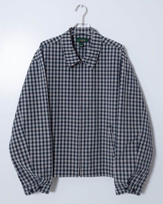 “J.CREW” plaid blouson