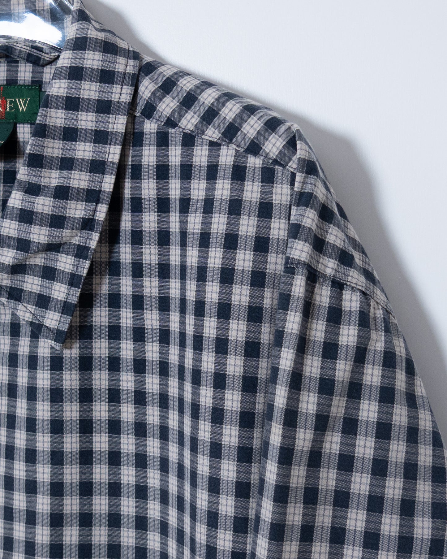 “J.CREW” plaid blouson