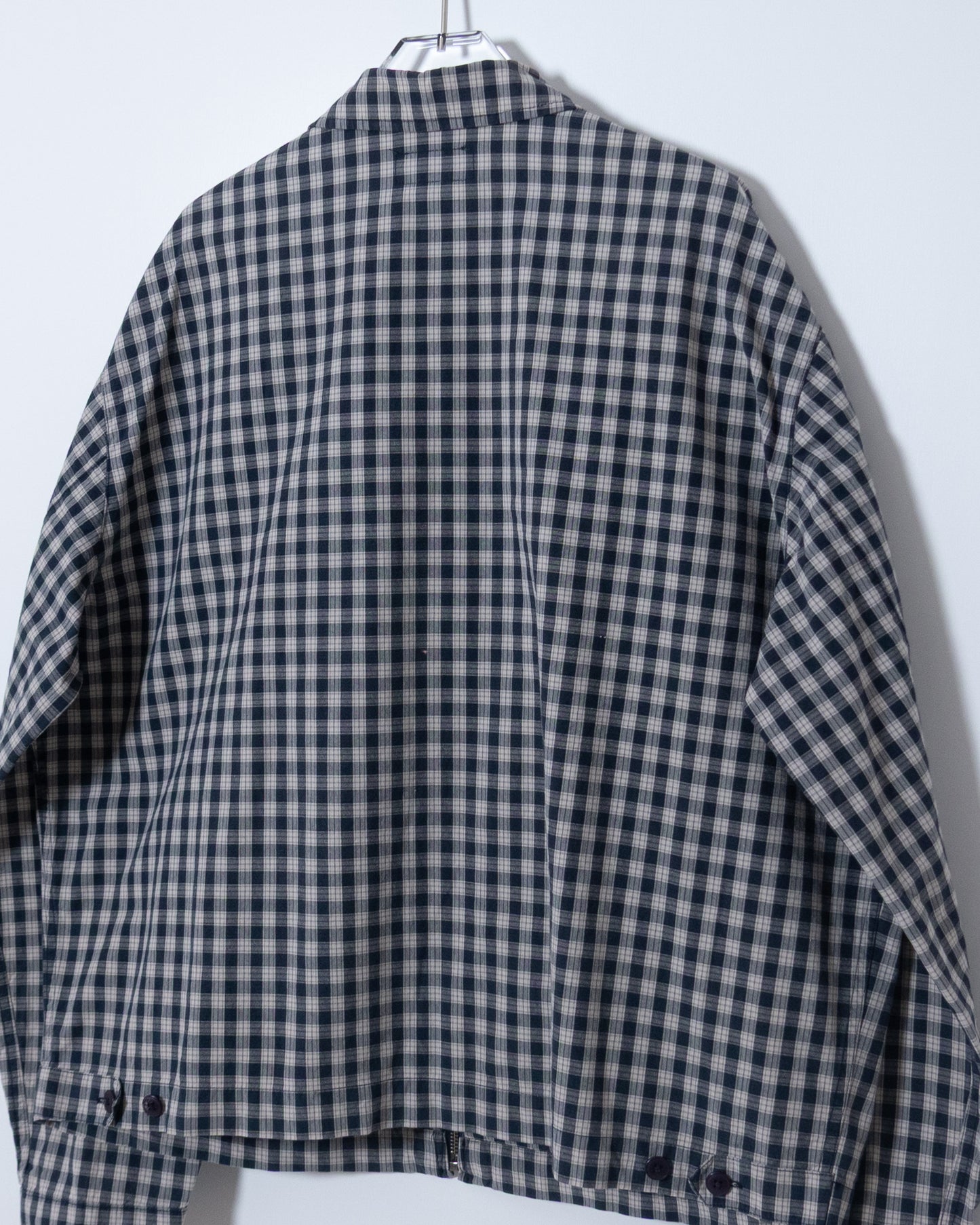 “J.CREW” plaid blouson