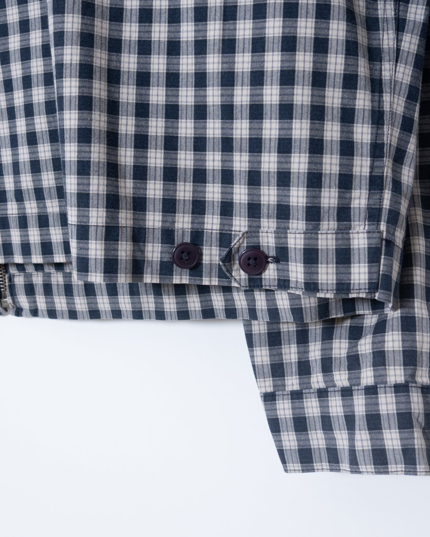 “J.CREW” plaid blouson