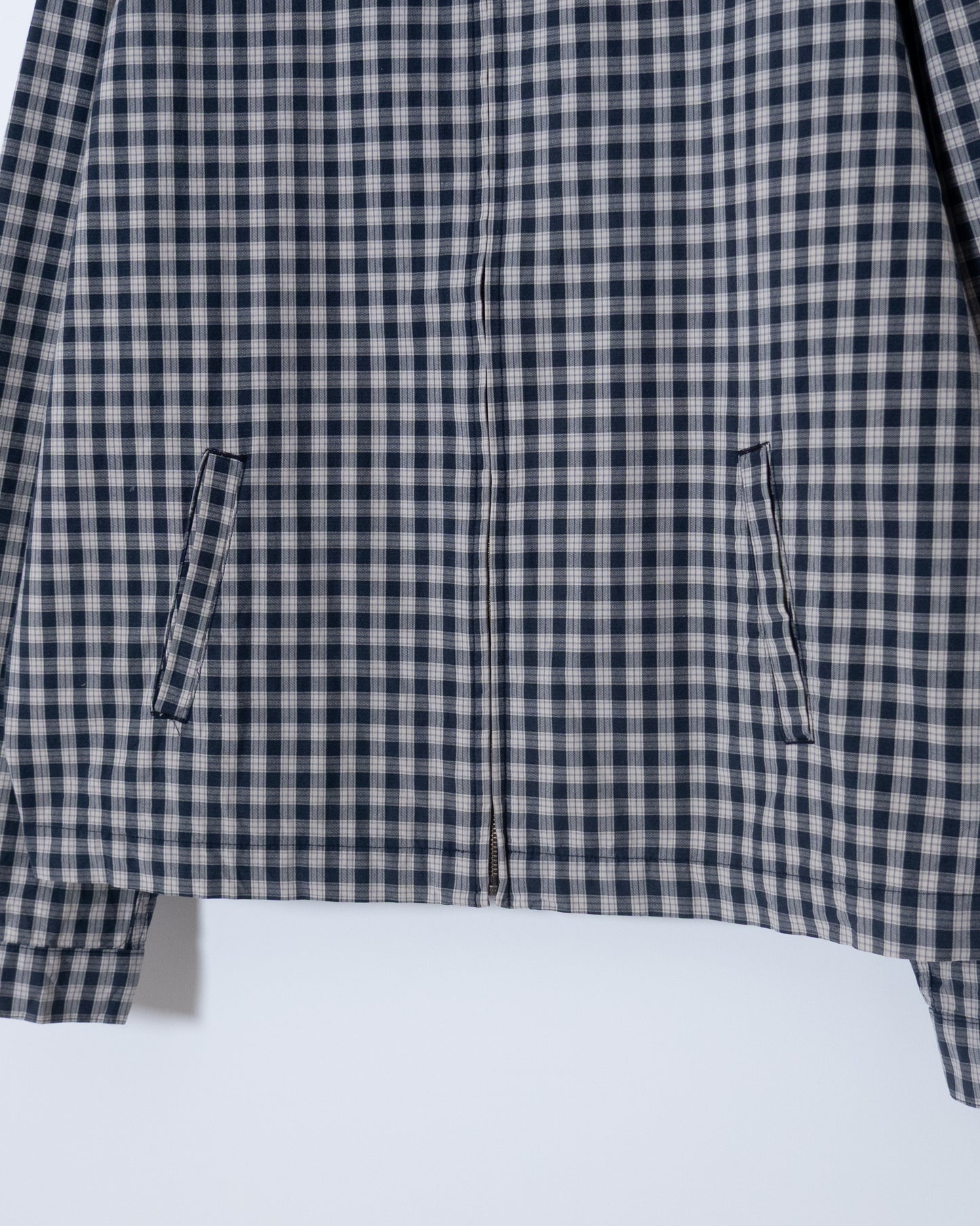 “J.CREW” plaid blouson