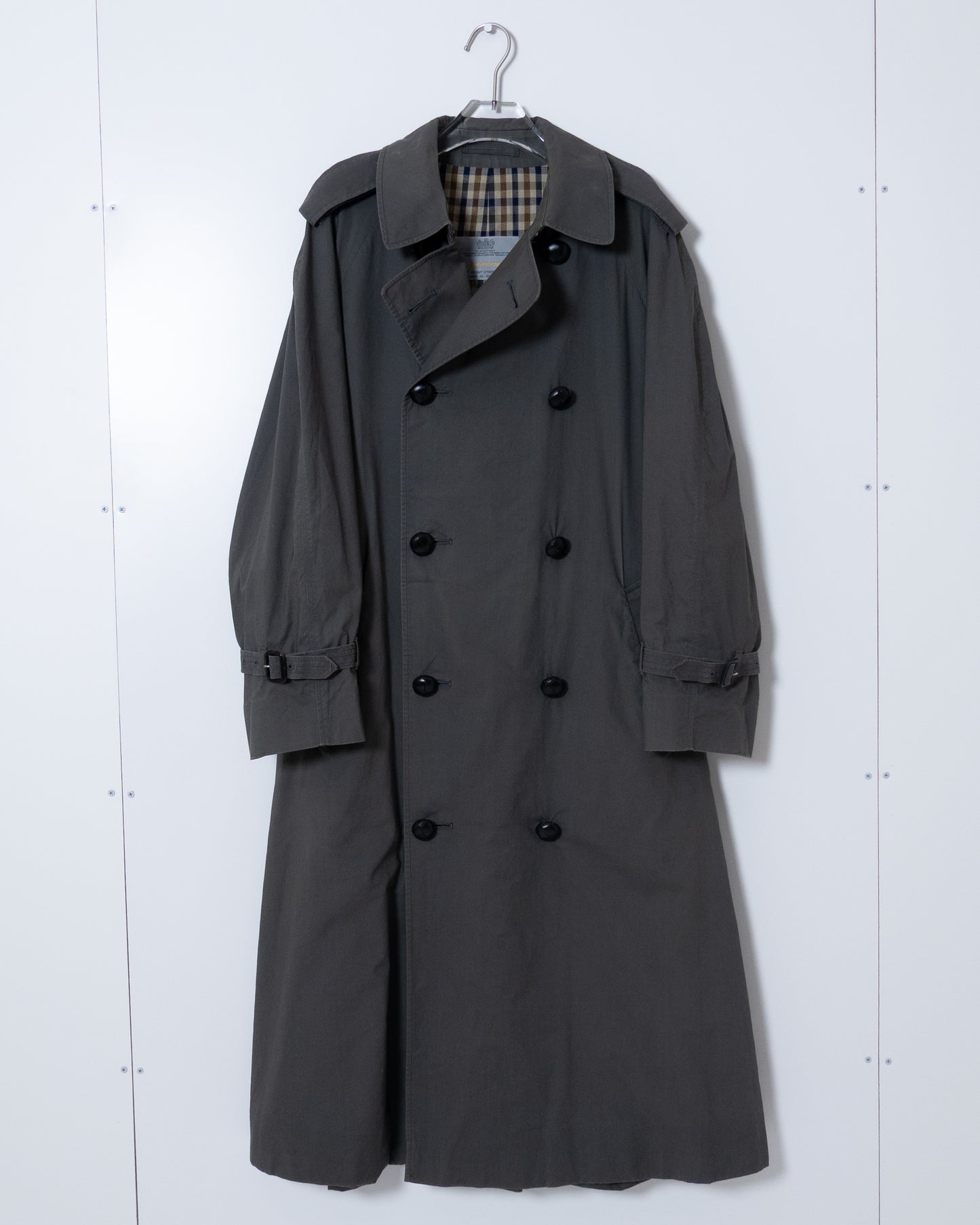 “Aquascutum” maxi length trench coat