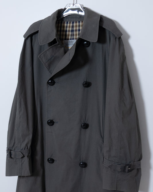 “Aquascutum” maxi length trench coat