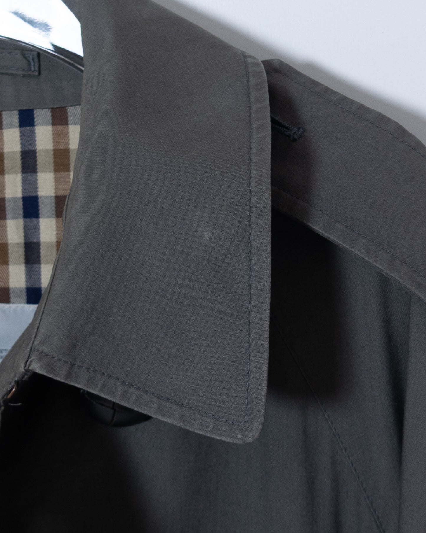“Aquascutum” maxi length trench coat