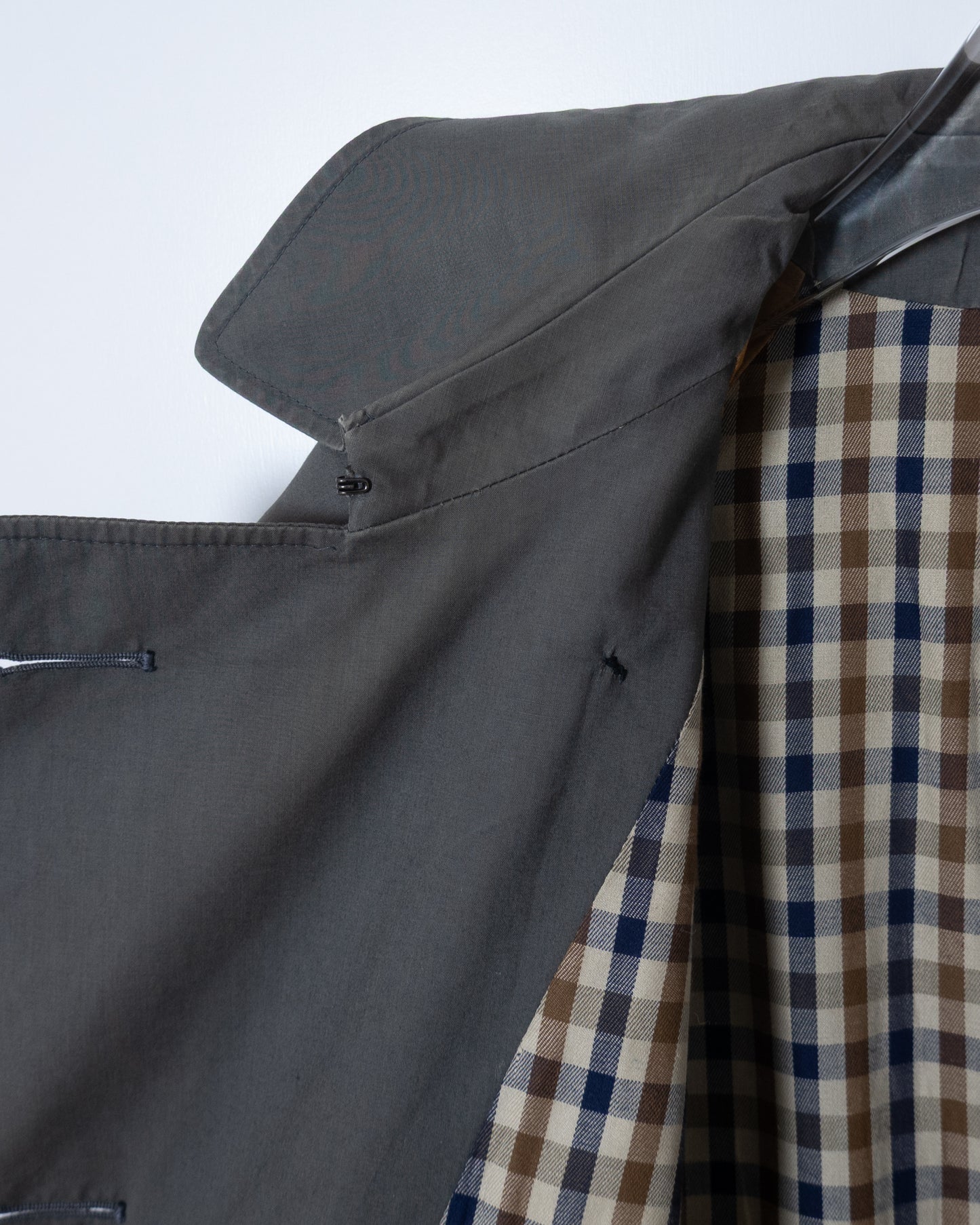 “Aquascutum” maxi length trench coat