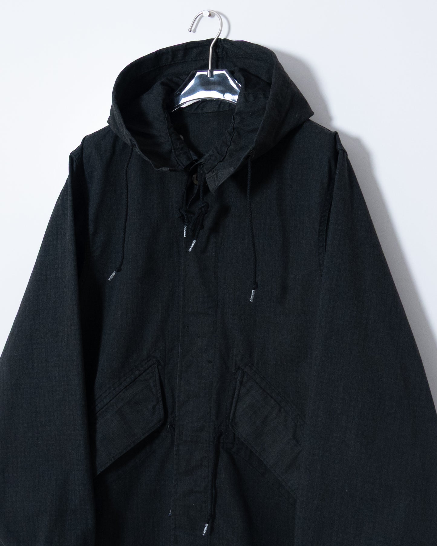 “U.S. ARMY” night camouflage hooded coat