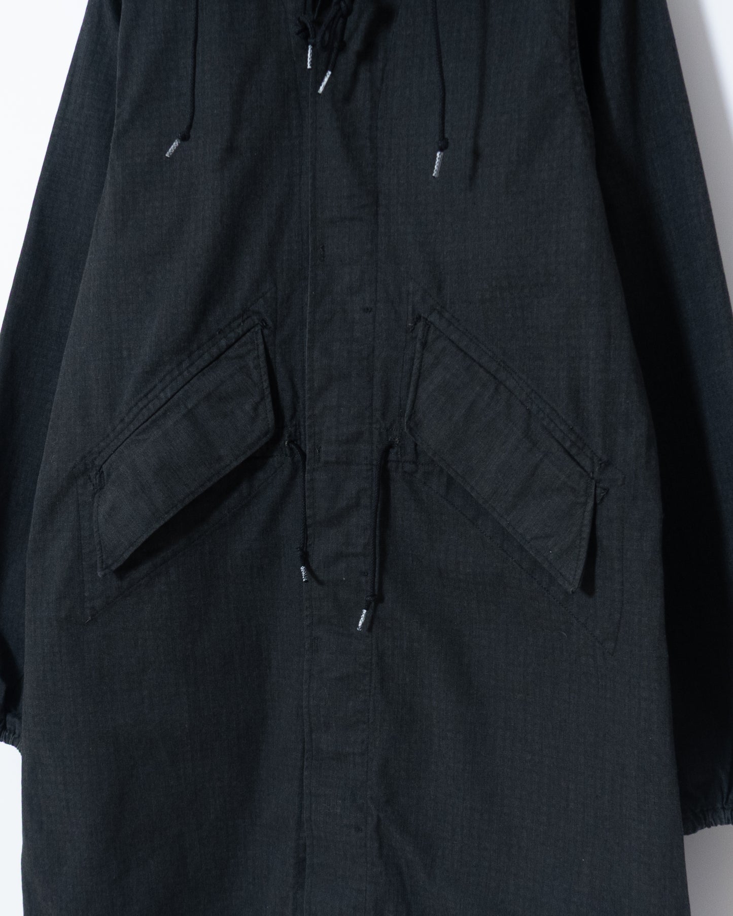“U.S. ARMY” night camouflage hooded coat
