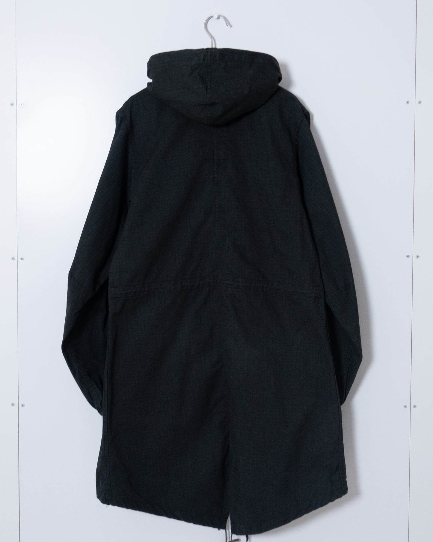 “U.S. ARMY” night camouflage hooded coat