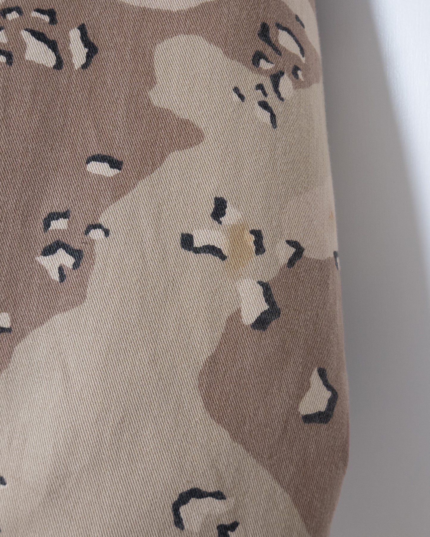 chocolate chip camouflage padding bomber jacket