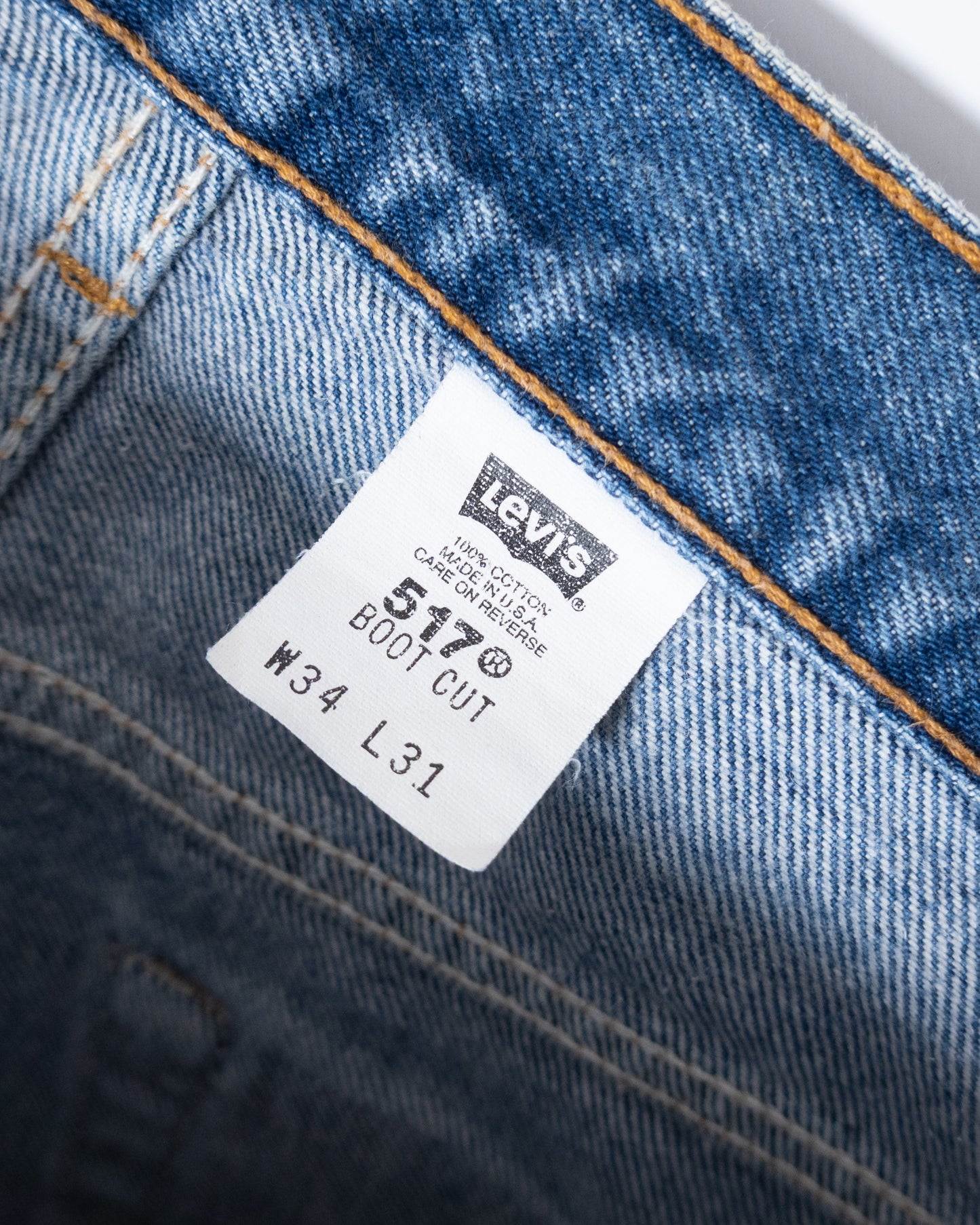 “Levi’s” 517 semi flare denim pants