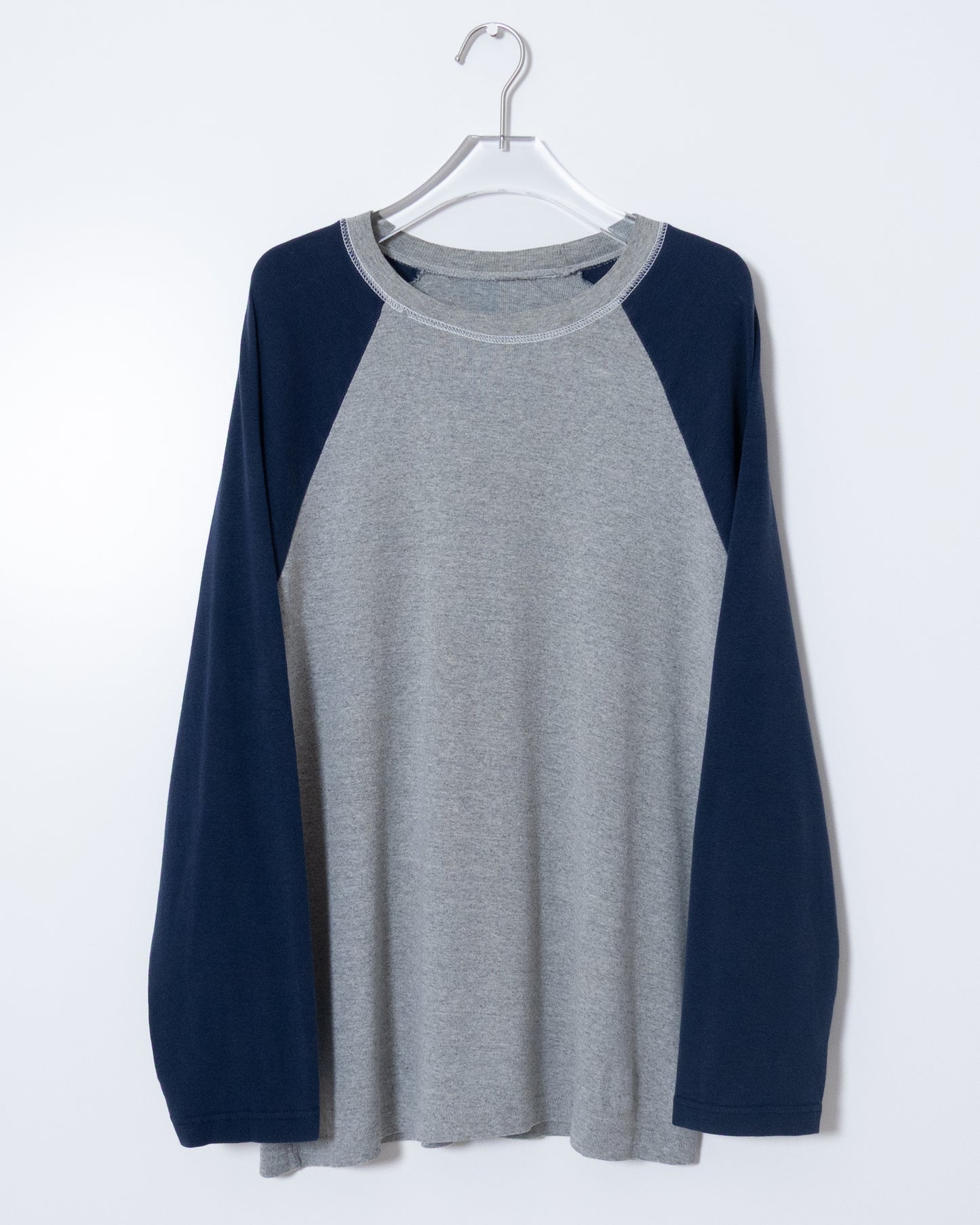 2-tone raglan L/S t-shirt