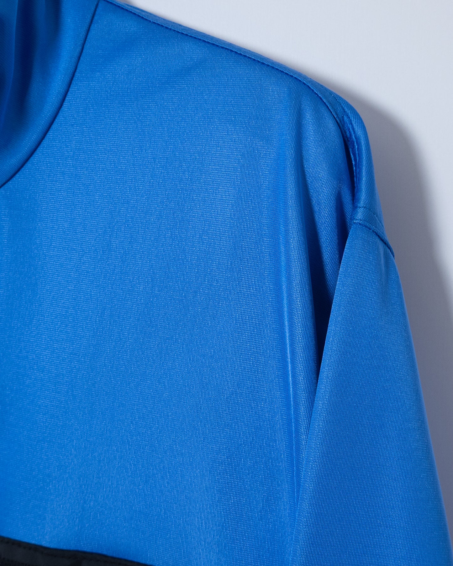 "MOON STONE" half-zip nylon pullover jacket