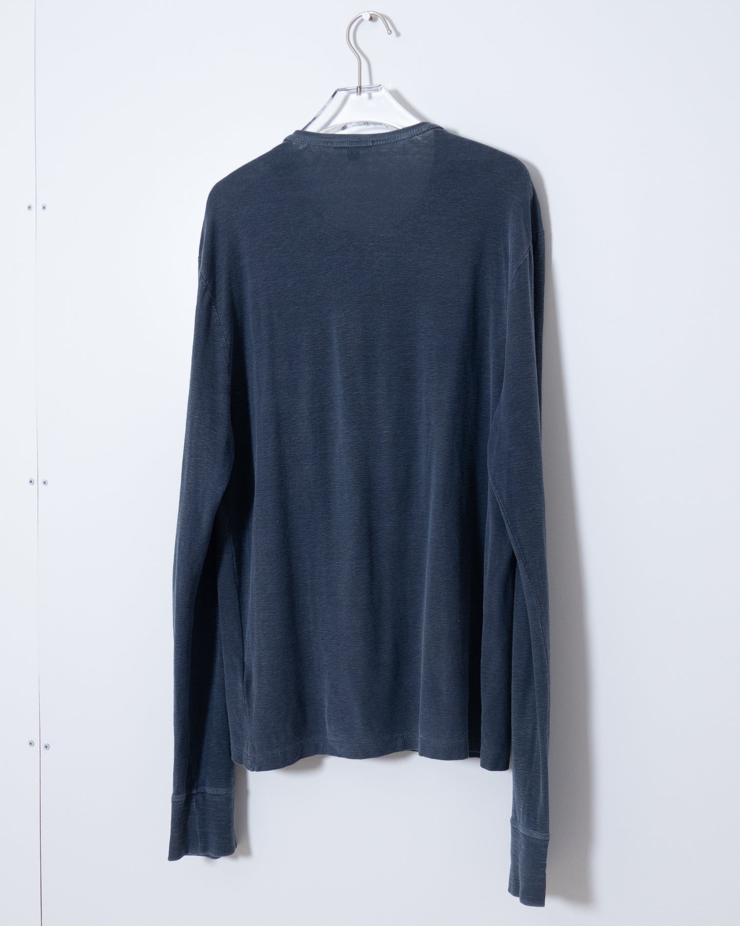 "JAMES PERSE" henley neck L/S t-shirt