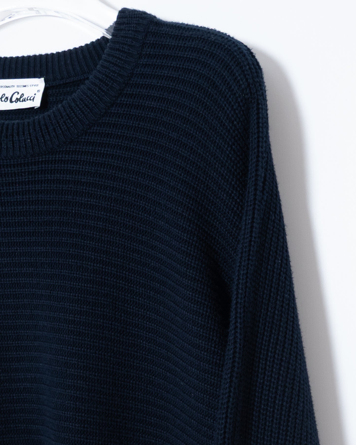 "CARLO COLUCCI" cotton knit sweater