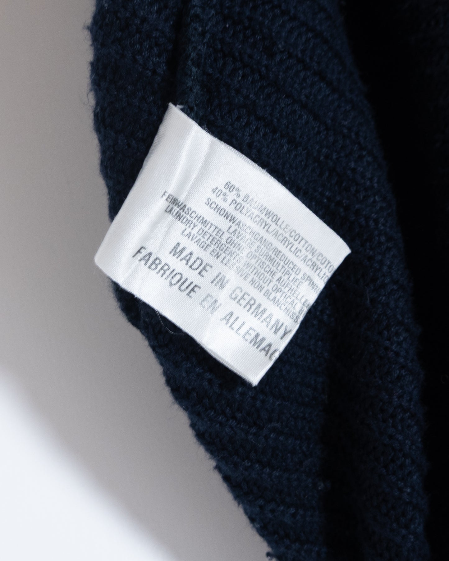 "CARLO COLUCCI" cotton knit sweater