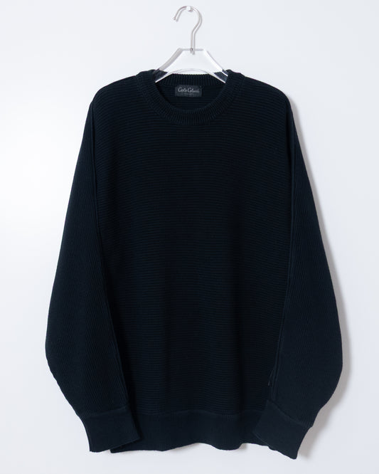 "CARLO COLUCCI"  cotton knit sweater