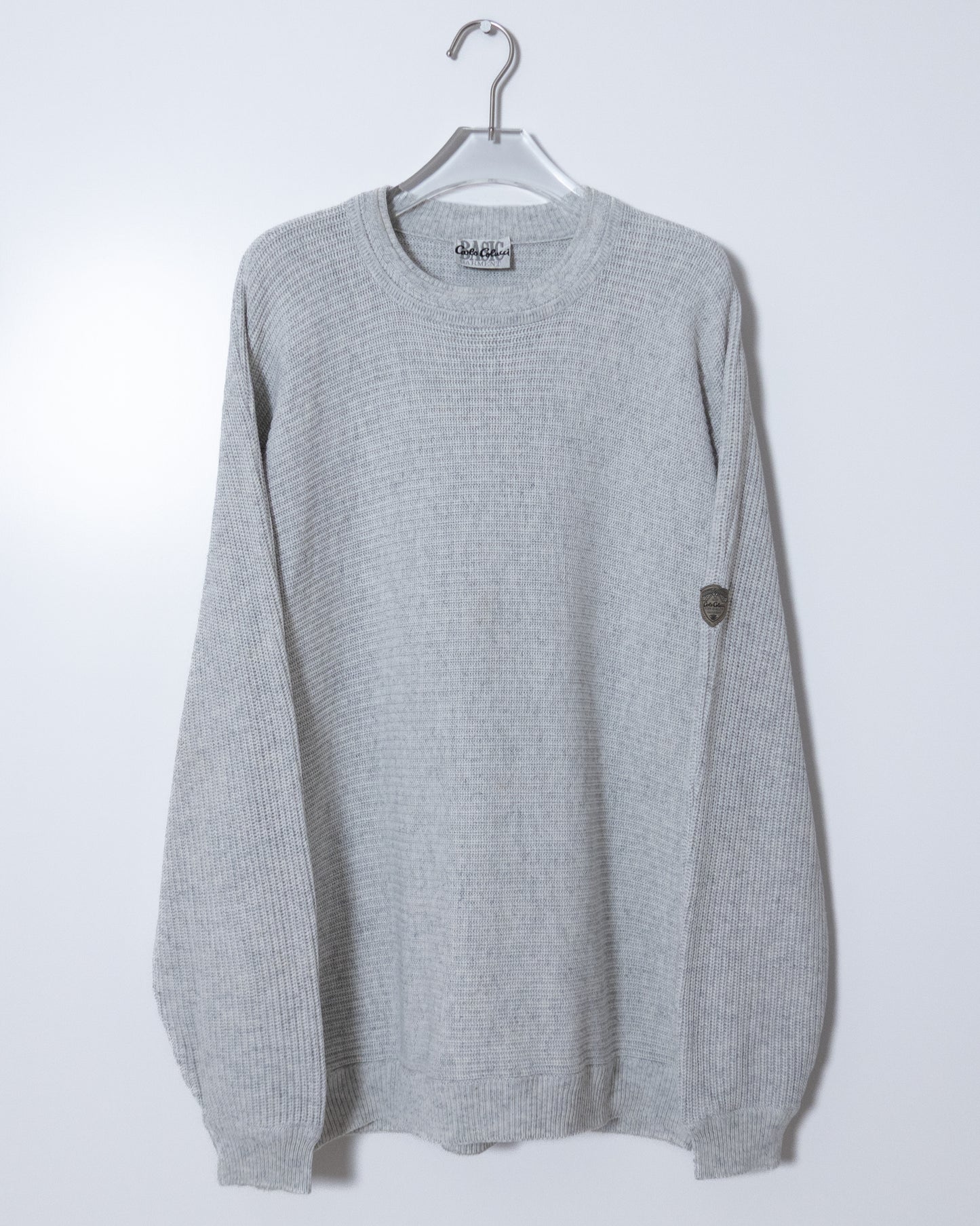 "CARLO COLUCCI" cotton knit sweater