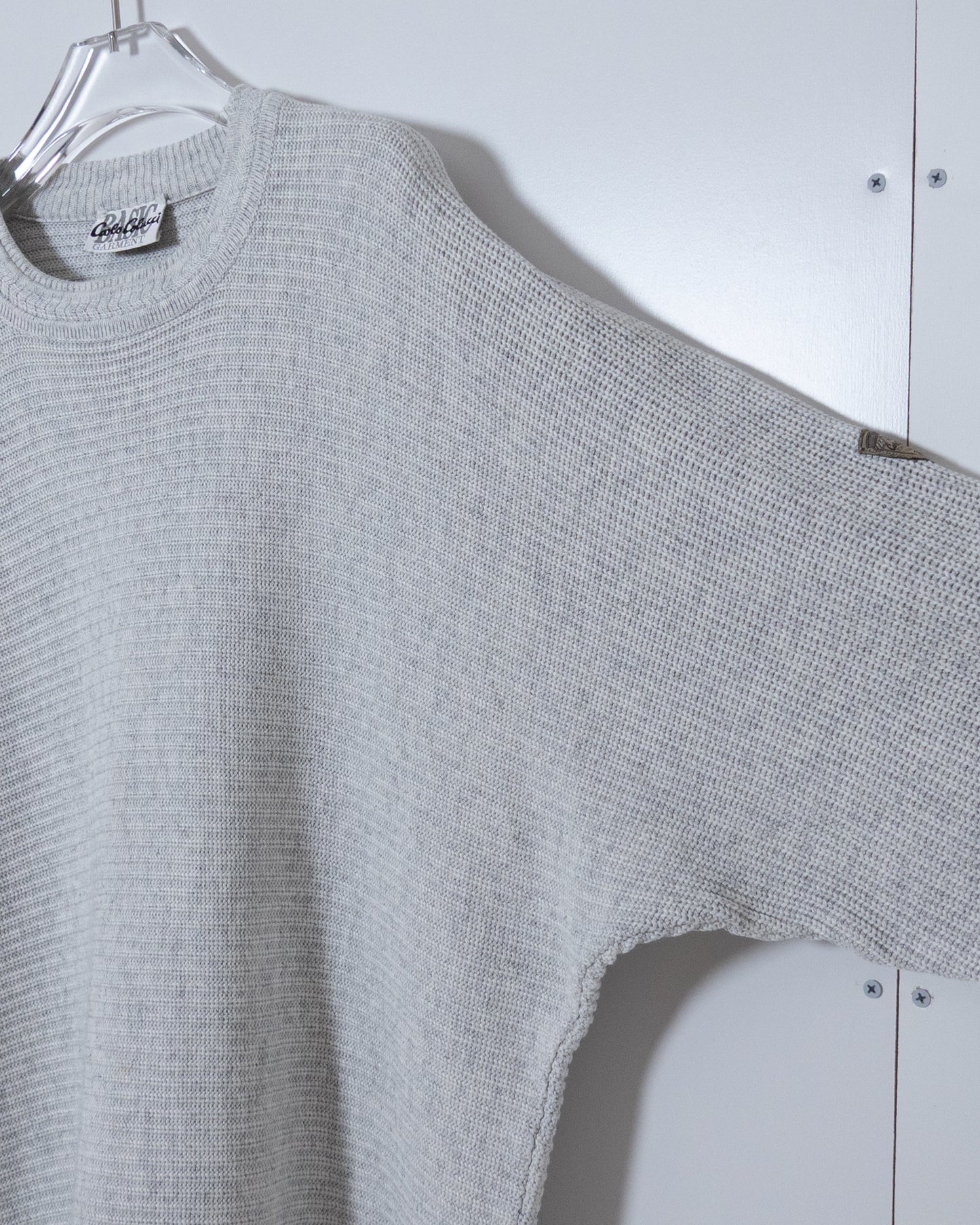"CARLO COLUCCI" cotton knit sweater