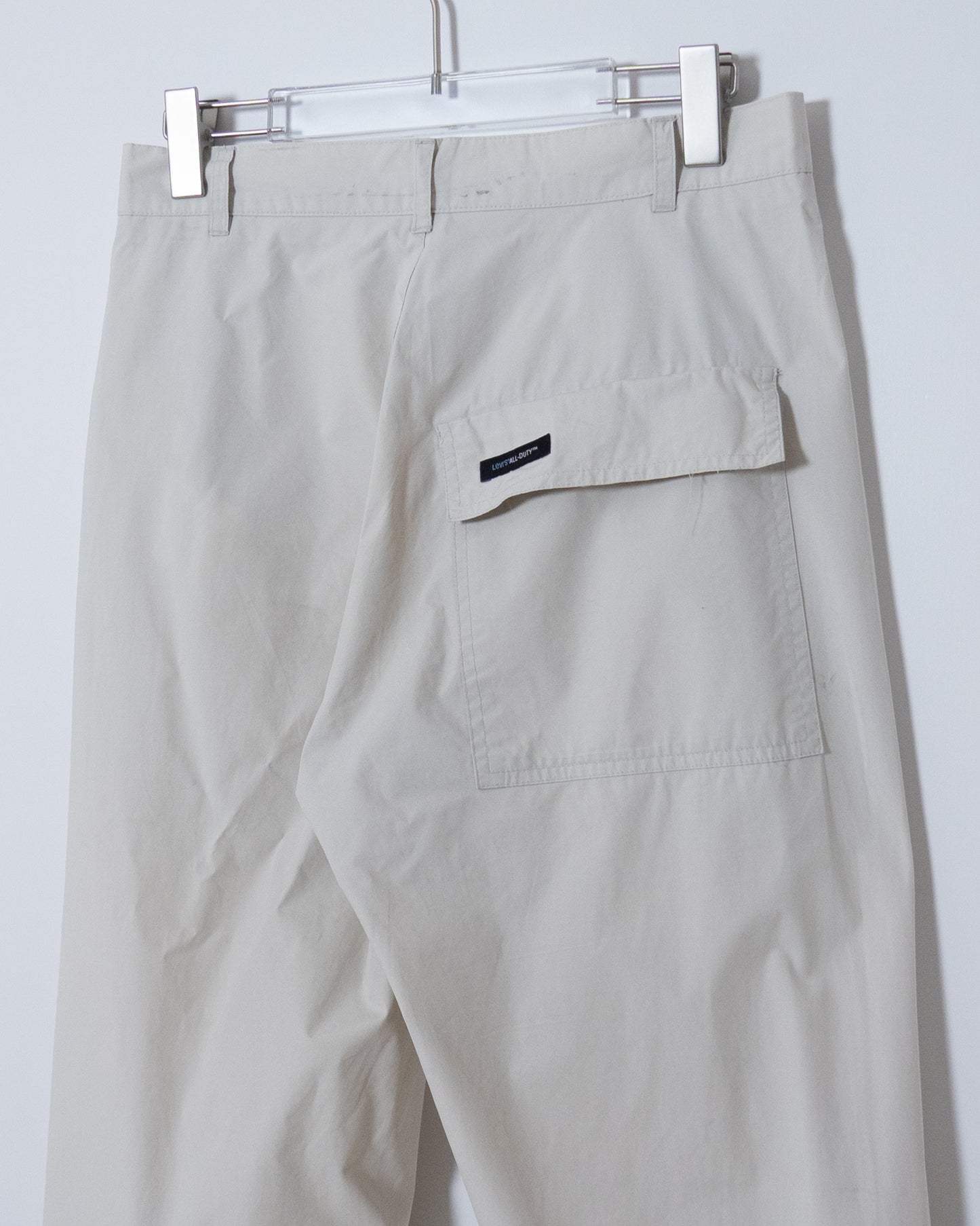 Euro "Levi's" ALL-DUTY minimal cut wide pants