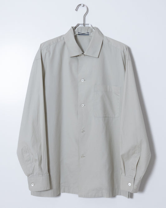 "ISSEY MIYAKE MEN" double collar cotton shirt