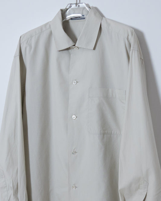 "ISSEY MIYAKE MEN" double collar cotton shirt