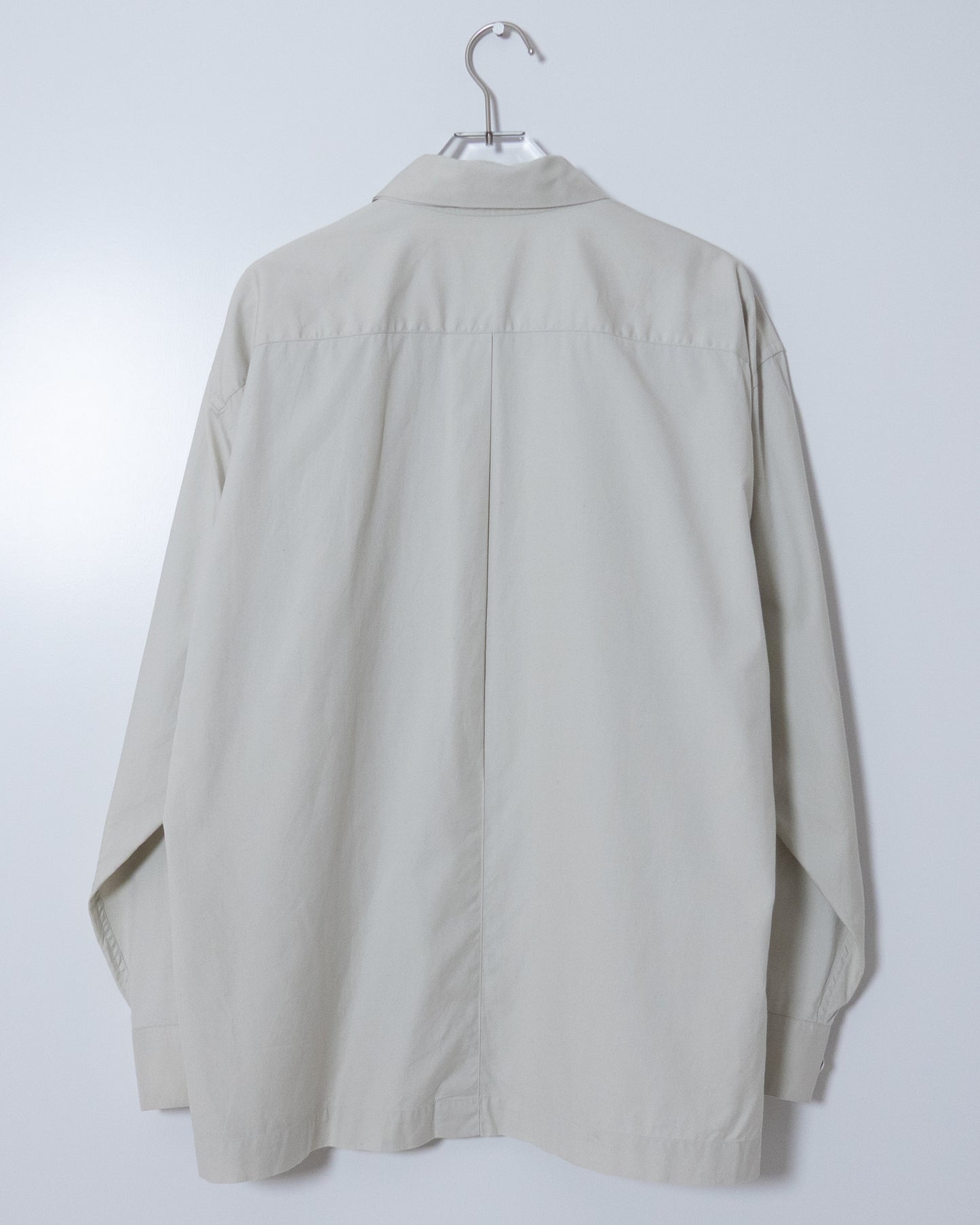 "ISSEY MIYAKE MEN" double collar cotton shirt