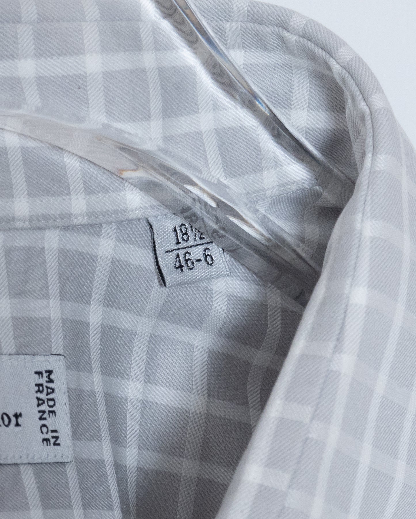 "Christian Dior" plaid shirt