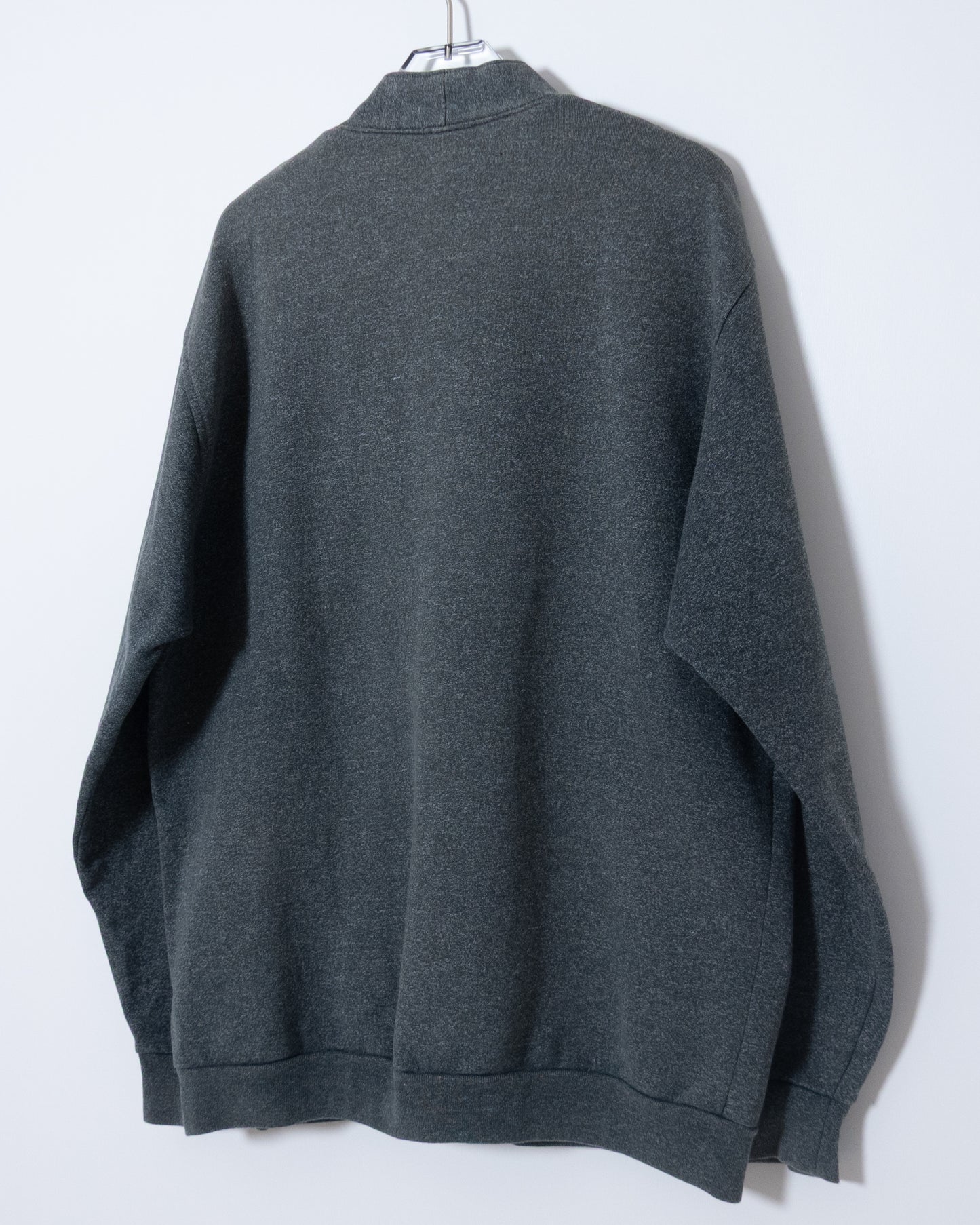 Euro "ASICS" bomber type zip up sweat