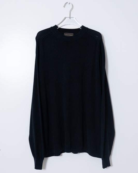 all silk long sleeve knit tee