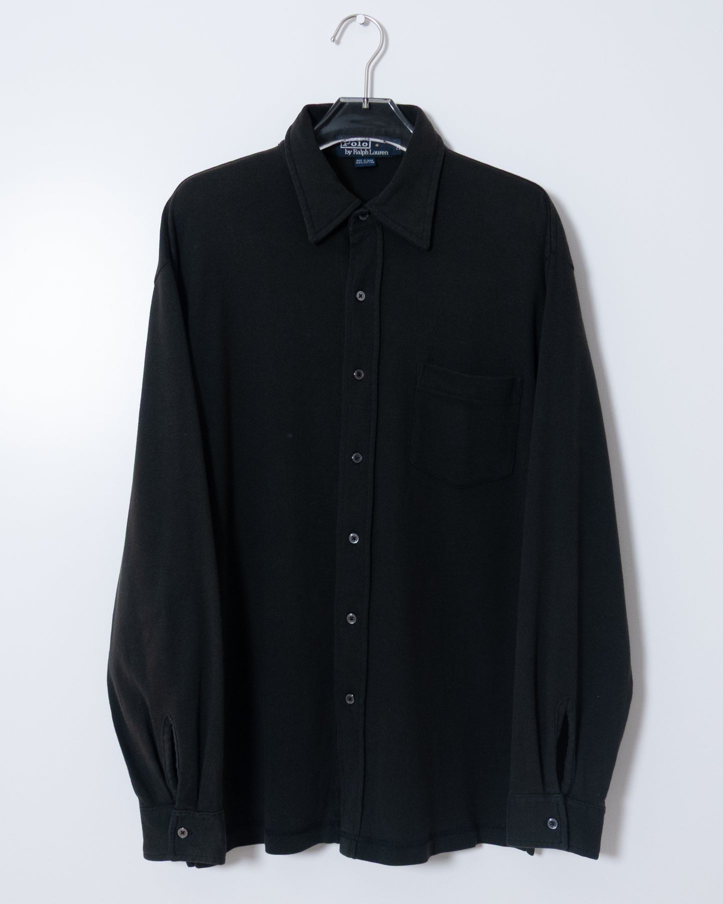 "Polo by Ralph Lauren" cut & sew fabric shirt