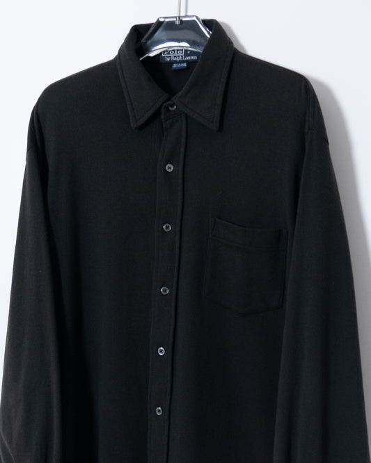 "Polo by Ralph Lauren" cut & sew fabric shirt