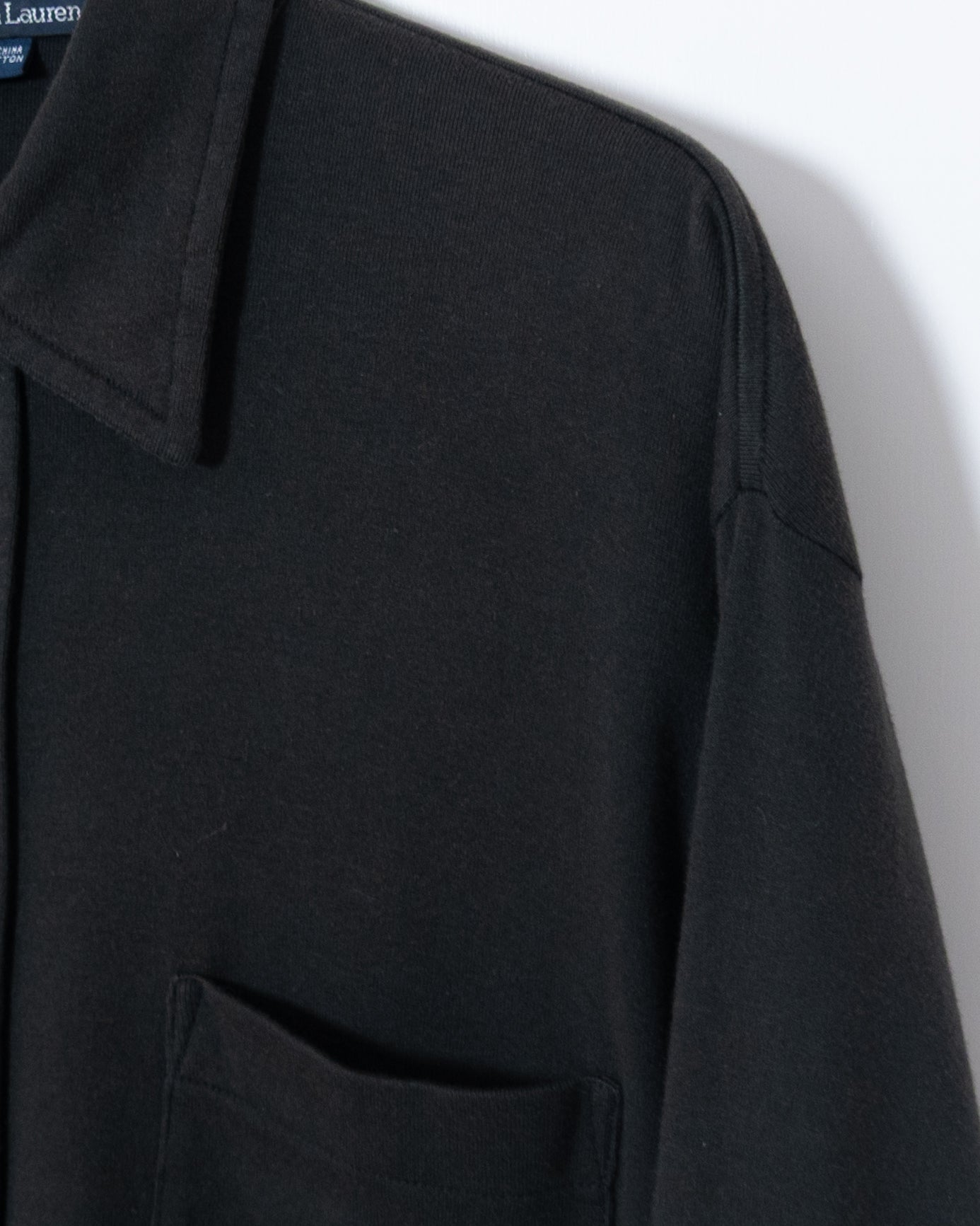 "Polo by Ralph Lauren" cut & sew fabric shirt