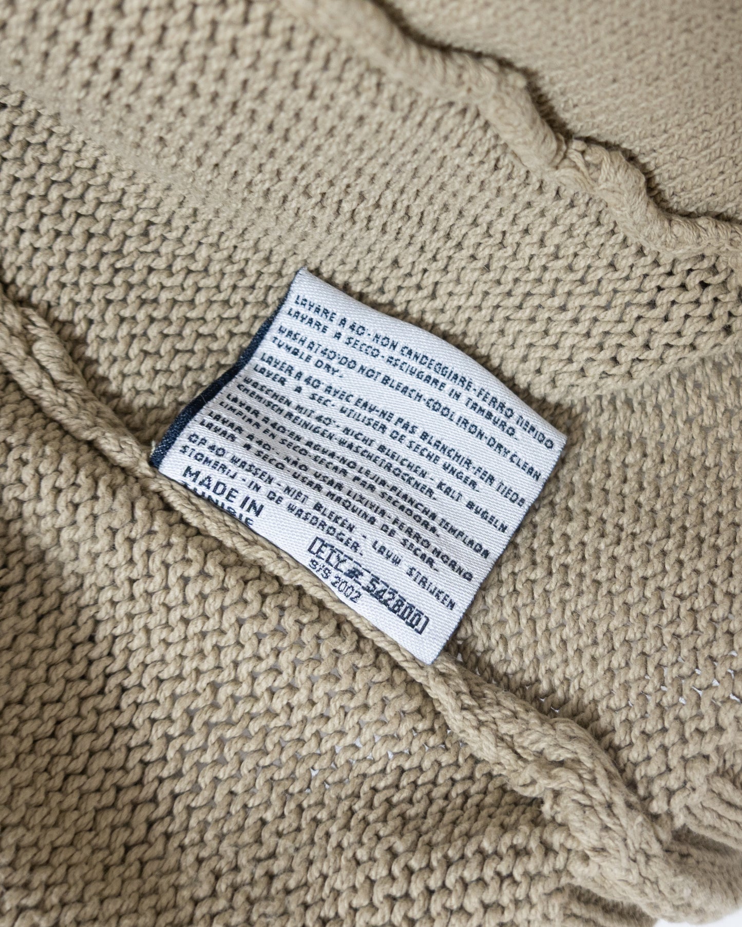 "Kappa" cotton drivers knit