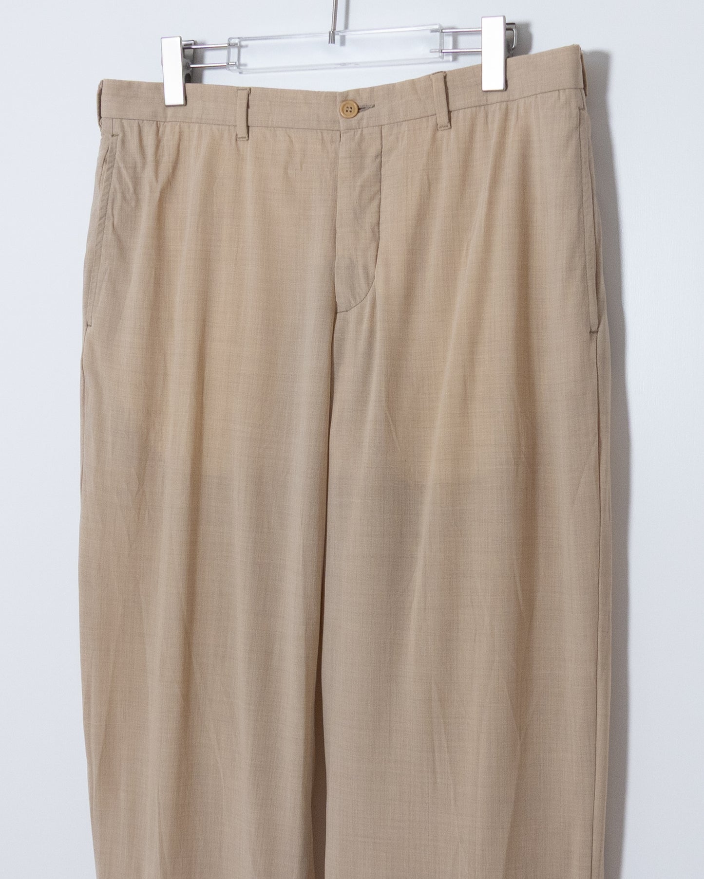 "HELMUT LANG" no tuck slacks