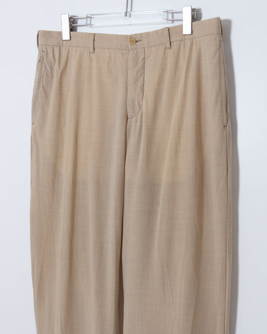 "HELMUT LANG" no tuck slacks