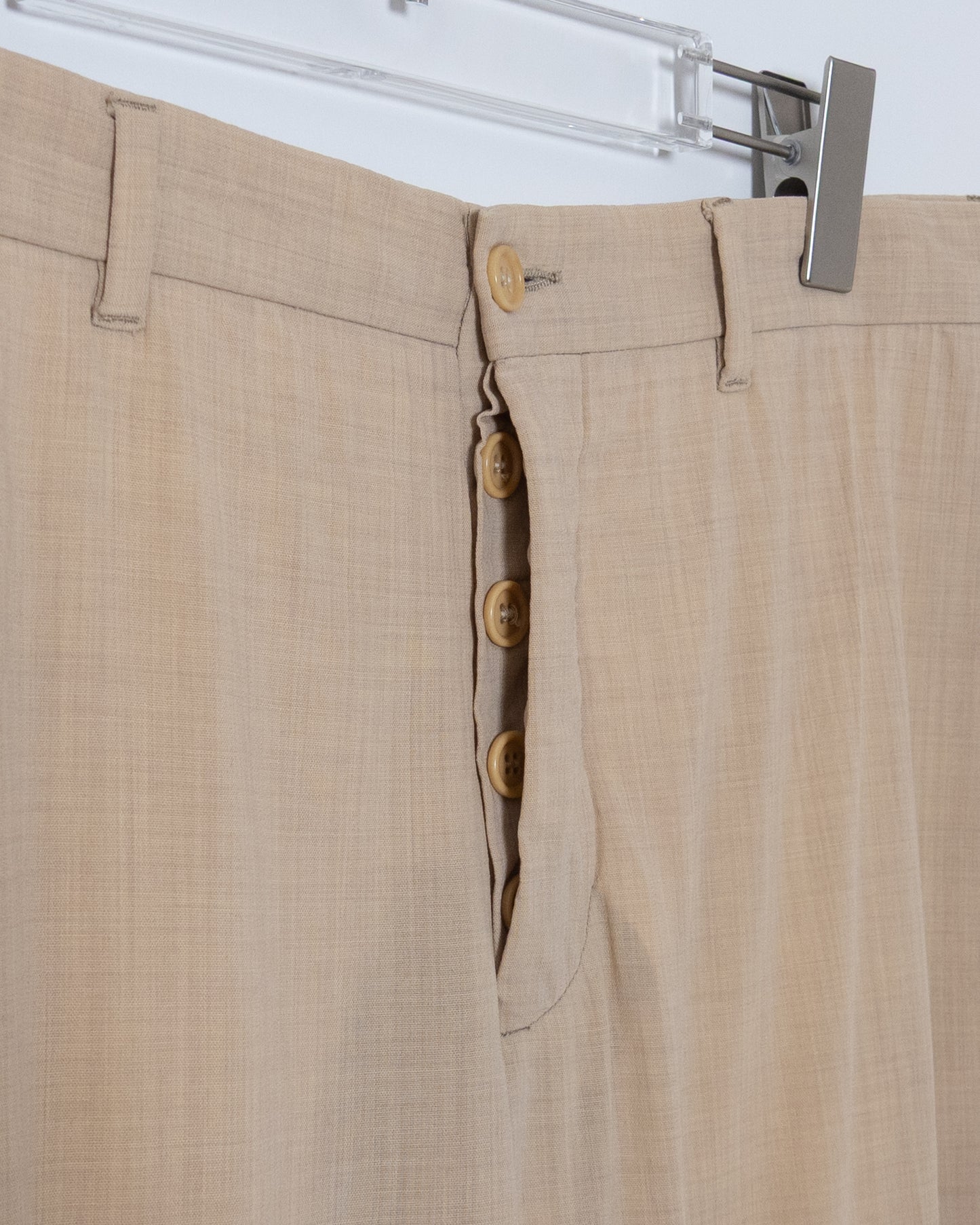 "HELMUT LANG" no tuck slacks