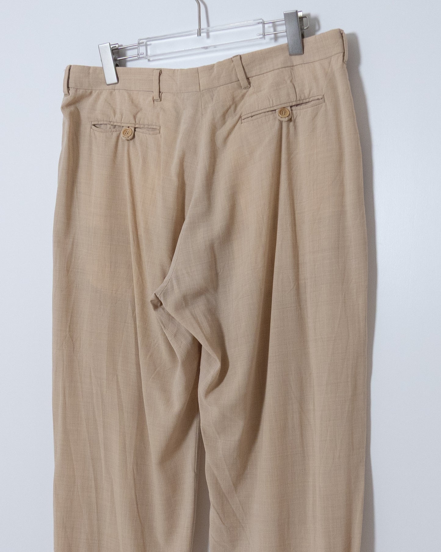 "HELMUT LANG" no tuck slacks