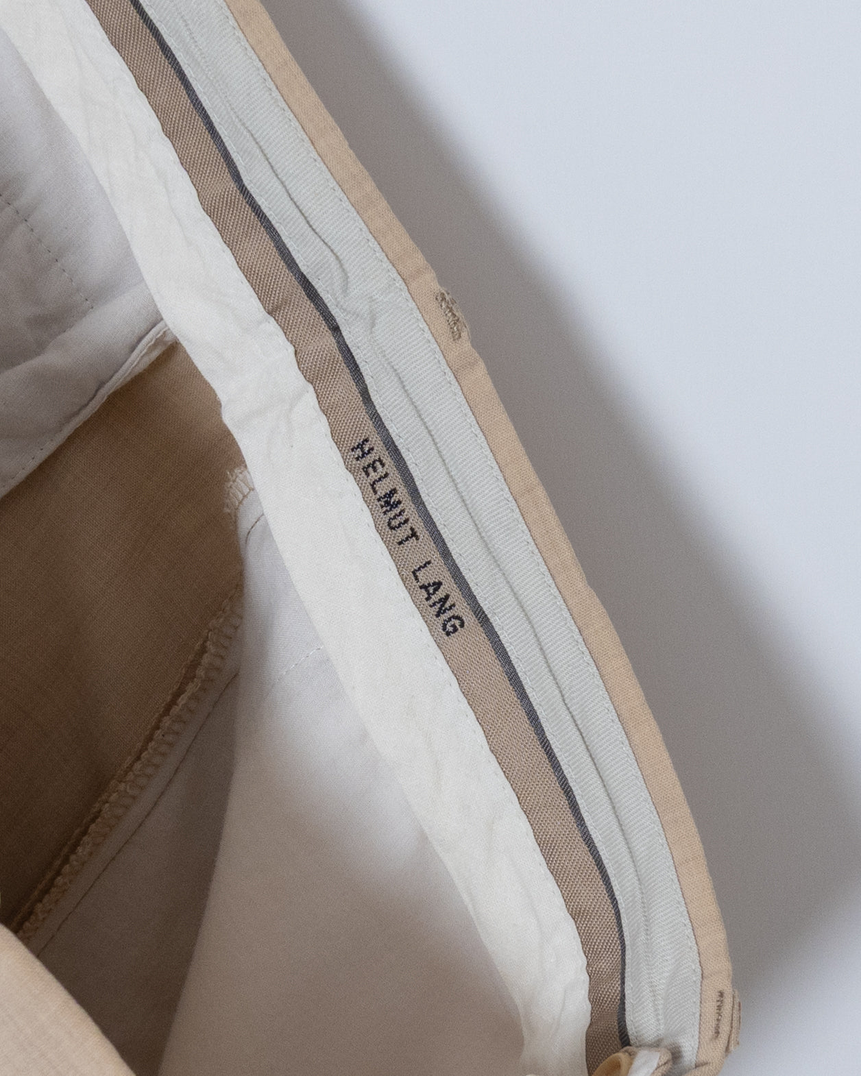 "HELMUT LANG" no tuck slacks