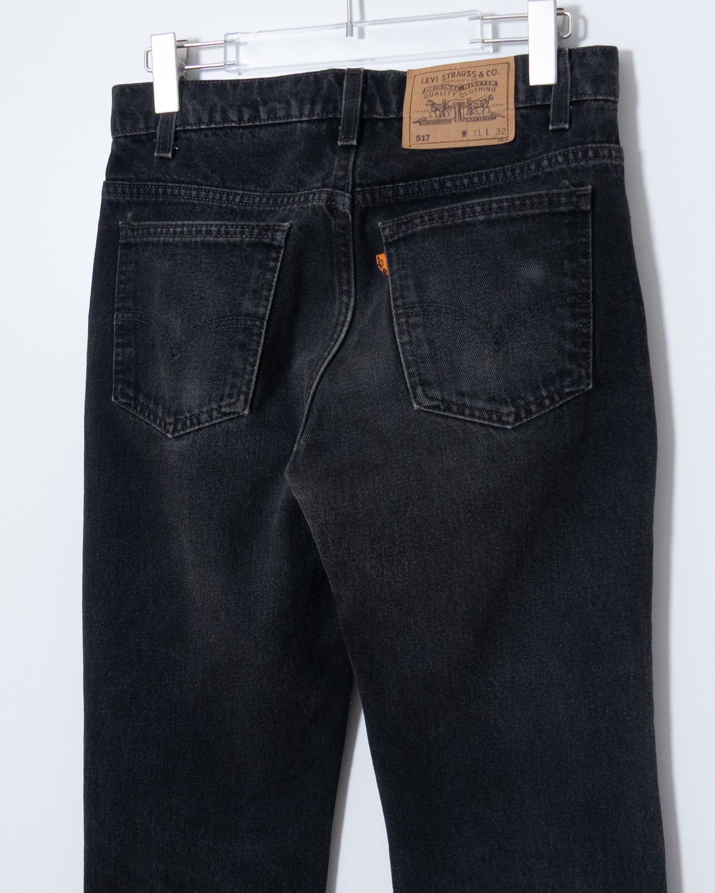 "Levi's" 517 black denim pants