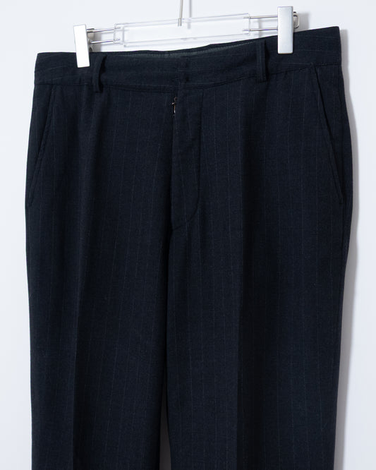 "Maison Martin Margiela" stripe wool slacks