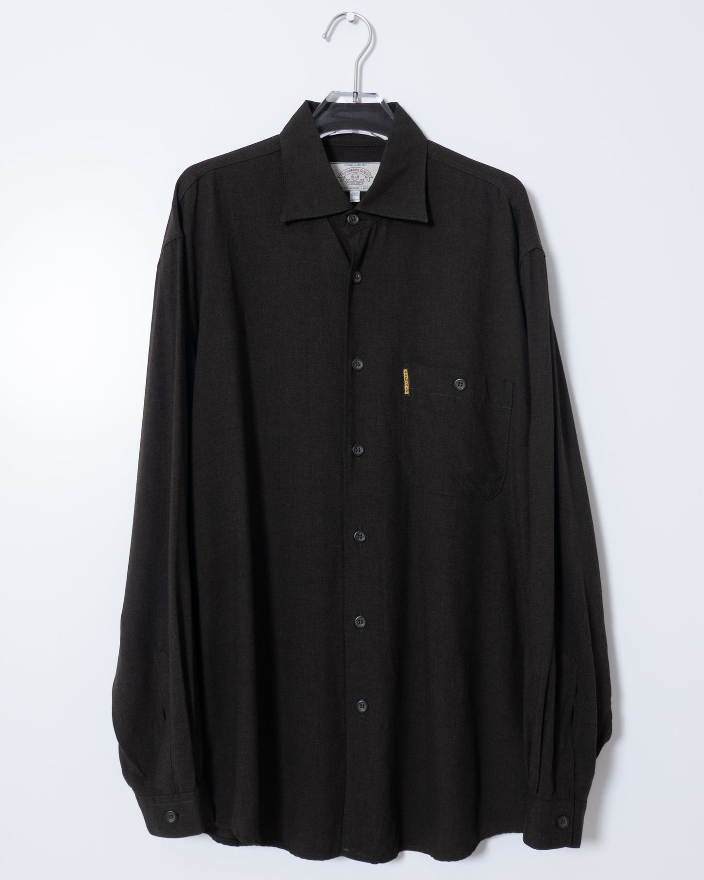“ARMANI JEANS” all rayon shirt