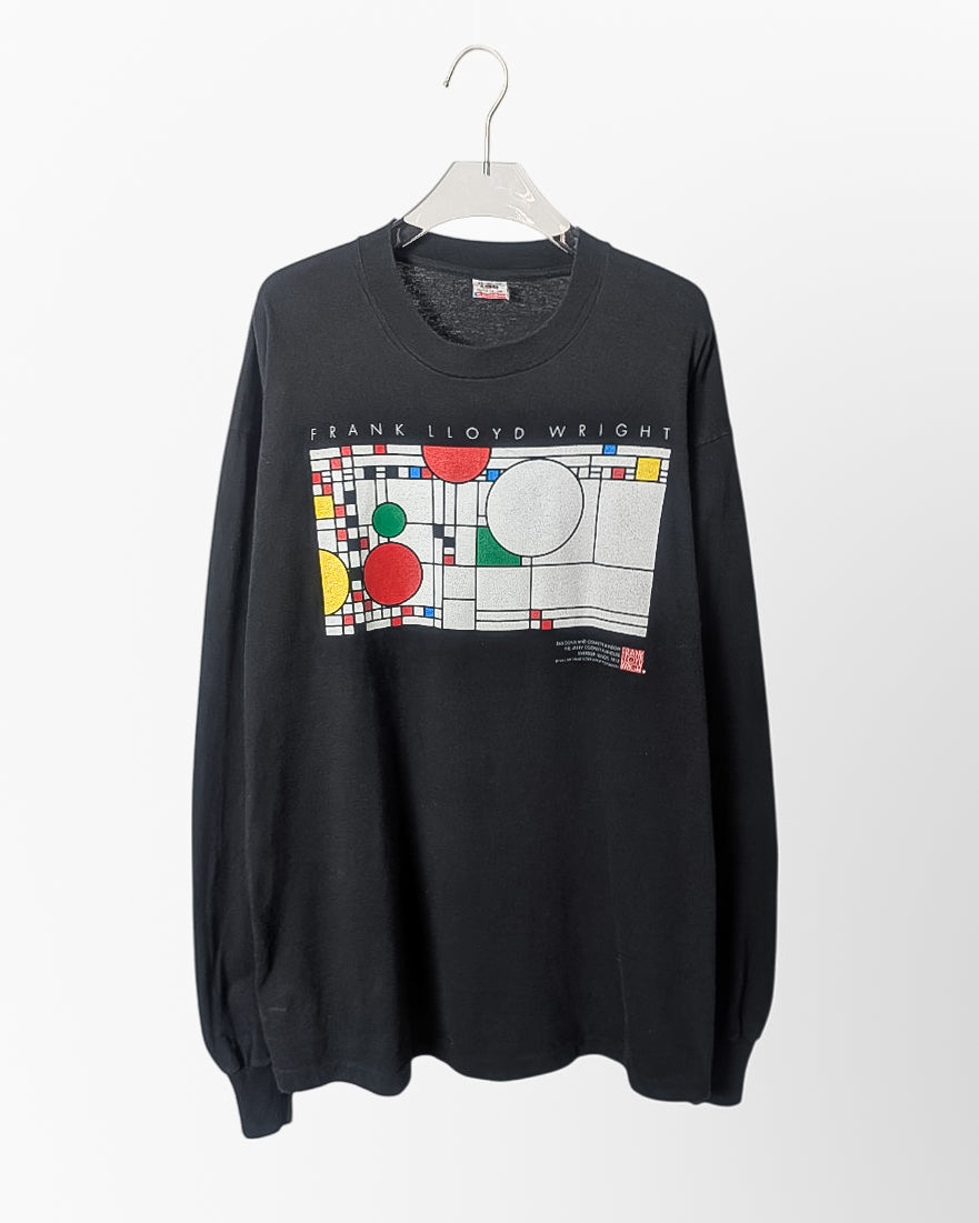 "Frank Lloyd Wright" L/S T-shirt