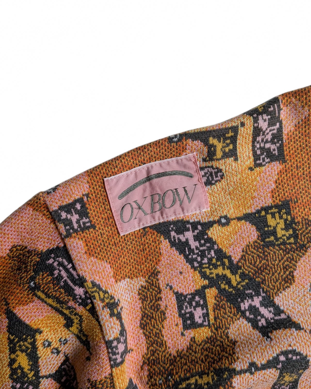 90s “OXBOW” Jacquard T